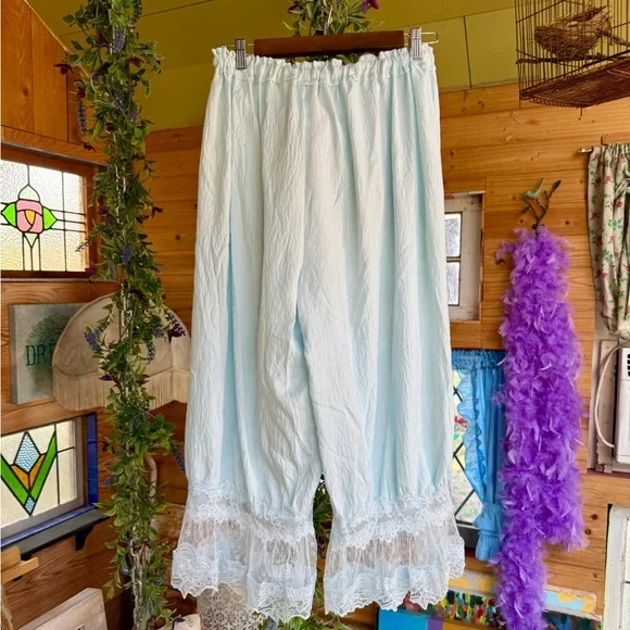Ice Blue Lacy Pantaloons